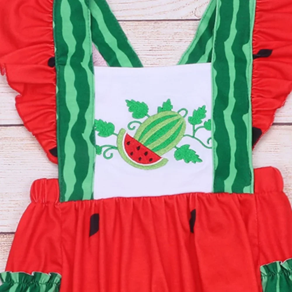 Watermelon Baby Girls Boutique Romper Jumpsuit